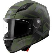 LS2 Rapıd 2 Thunder Bırds Mat Yeşil-Siyah-Gri Kask