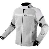 LS2 Rıva Gri-Siyah Motorsiklet Montu 600D Polyester Malzeme ile 4 Mevsim Kullanım İçin Tasarlandı - Gri - Siyah