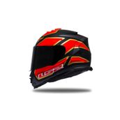 LS2 Storm 2 Full Face Motosiklet Şeffaf Siyah Vizörlü Kaskı