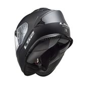 LS2 Storm 2 Full Face Siyah Gri Motosiklet Kaskı