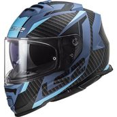 LS2 Storm 2 Racer Mat Mavi Motosiklet Kaskı