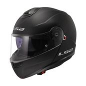 LS2 Strobe 2 Çene Açılır Beyaz Motosiklet Kaskı