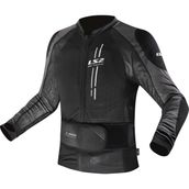 LS2 X-Armor Full Koruma Mont Aşınmaya Dayanıklı Polyester Siyah-Gri Renkli Motorsiklet Aksesuarı