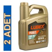 Lubex Primus MV 5W/30 5 lt 2'li Tam Sentetik Motor Yağı