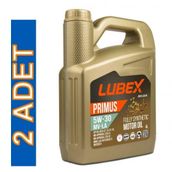 Lubex Primus MV 5W/30 LA 4 lt 2'li Tam Sentetik Partiküllü Motor Yağı