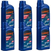 Lubex Rapidus 15W-50 1 L 6'lı 4 Zamanlı Motosiklet Yağı