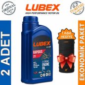 Lubex Rapidus 2T 1 Lt 2'li 2 Zamanlı Motosiklet Yağı