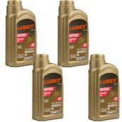Lubex Rapidus FS 15W-50 1 Lt 4'lü 4 Zamanlı Motosiklet Yağı