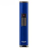 Lubinski Cigar Slim Cetvelli Ve Sehpalı Çift Torch Puro Çakmağı Mavi