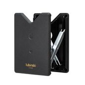 Lubinski New Design Katlanır Slim Delicili Puro Sehpası Siyah LB-906