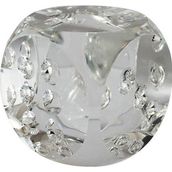 Lucky Art 7x7x7 cm Kristal Cam Dekoratif Zar