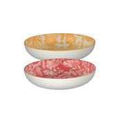 Lucky Art Aurea 2Li Seramik Derin Tabak Set 22Cm