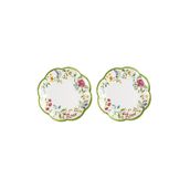 Lucky Art Laurus Melamin 28cm 2li Tabak Seti