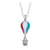 Lucky Gümüş Kapadokya Balon Kadın Kolye