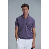 Lufian 111040163 Vernon Mor Smart Polo Erkek T-shirt