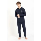 Lukitus Erkek Battal Büyük Beden Pamuklu Pijama Takımı