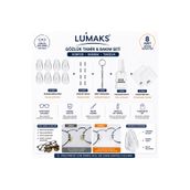 LUMAKS Profesyonel Gözlük Onarım Seti | Silikon Burunluk + Vida + Tornavida + Temizleme Spreyi