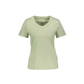 Lumberjack W-CT126 101349492 Yeşil Basic Kadın Tişört