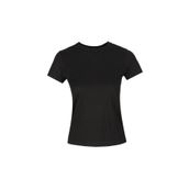 Lumberjack W-CT131 BASIC MODAL C NEC Siyah Kadın T-Shirt