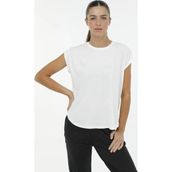 Lumberjack Wl Blair 4FX 101698574 11CT1092 Ekru Kadın T-shirt