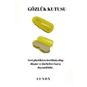 LUNOX (572) Gözlük Koruma Kutusu Sarı