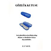 LUNOX (573) Gözlük Koruma Kutusu Mavi
