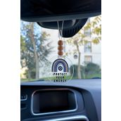 lusidadesign Enerjini Koru Nazar Boncuğu Dikiz Aynası Süsü Hediye Kutulu Araba Süsü