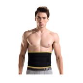 Luti Concept Termal Sauna Zayıflama Korsesi Bel İnceltme Zayıflama Kemeri İncelme Korsesi Zayıflama Kemeri Kadın Erkek Sarı Şerit Korse (120x24cm)
