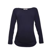 LuvmaBelly 2301-2309 Pamuklu Uzun Kollu Hamile T-Shirt