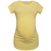 LuvmaBelly Maternity 2009-2015 Sarı Hamile T-shirt