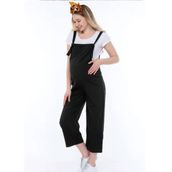 LuvmaBelly MYRA6105 Siyah Hamile Salopet