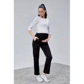 Luvmabelly MYRA8310 - Dalgıç Kumaş Hamile Pantolonu