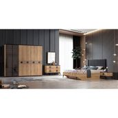 Luxe Home Dora Yatak Odası Takımı - Ceviz