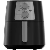 Luxell FC5132 Fast Fryer 5.5 lt XL Black Silver Airfryer