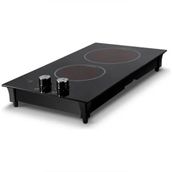 Luxell V3-02 P Elektrikli 2'li Vitro Seramik Ankastre Ocak