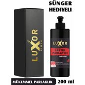 Luxor Kimya 200 ml Lastik Parlatıcı Siyah Renk ile Lastik Yanağını Canlandıran Ekonomik Çözüm