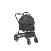 M-Pets Conquest Pet Stroller 71x57.5x101 cm Siyah Kedi ve Köpek Taşıma Arabası