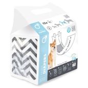 M-Pets Diapers 40-52 cm L 12'li Erkek Köpekler İçin Külot Bez