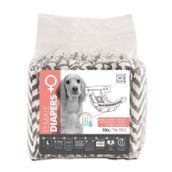 M-Pets Diapers L 10 Lu Dişi Köpekler İçin Külot
