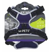 M-Pets Hiking Reflektörlü S Mor 35-60 cm Köpek Göğüs Tasması