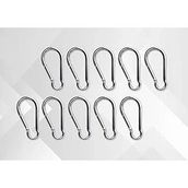 M4 Karabina Çinko İle İşlenmiş 316 Paslanmaz Çelik 40x20x4 mm (10 ADET)