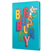 Mabbels Looney Tunes Bug Bunny Sert Kapak Butik Defter Mavi 80 Yaprak 15 X 21