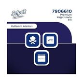 Mabelme Selpak Professional Premium Havlu Kağıt, 8 Rulo - 001-Beyaz - Option-1