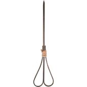 Macgon Bambu Kalp Kürdan SIYAH(12CM)100AD