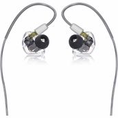 Mackie MP-360 3 Yollu Armature in Ear Şeffaf Siyah Monitör Kulaklık
