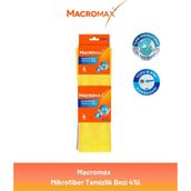 Macromax 4'lü Mikrofiber Açık Temizlik Bezi