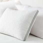 Madame Coco Beyaz Açık Gri Klimalı Yastık