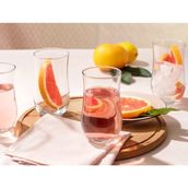 Madame Coco Coralie 4'lü Meşrubat Bardağı Seti - 360 ml - Şeffaf