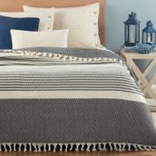 Madame Coco Denney Çift Kişilik Yatak Örtüsü