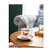 Madame Coco Desirat 2'li Kahve Fincan Takımı - Renkli - 90 ml